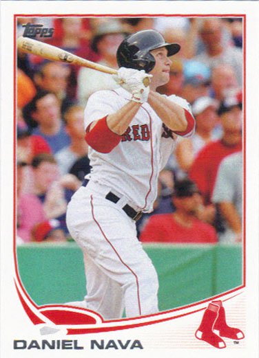 Daniel Nava 2013 Topps Update #US185 Boston Red Sox Baseball Card