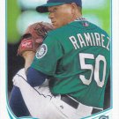 Erasmo Ramirez 2013 Topps Update #US158 Seattle Mariners Baseball Card