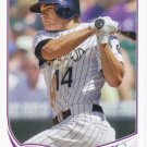 Josh Rutledge 2013 Topps #553 Colorado Rockies Baseball Card