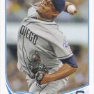 Edinson Volquez 2013 Topps #137 San Diego Padres Baseball Card
