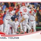 Michael Young 2013 Topps Update #US90 Philadelphia Phillies Baseball Card