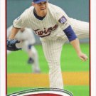 Brian Duensing 2012 Topps Update #US140 Minnesota Twins Baseball Card