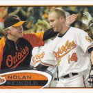 Nolan Reimold 2012 Topps #176 Baltimore Orioles Baseball Card