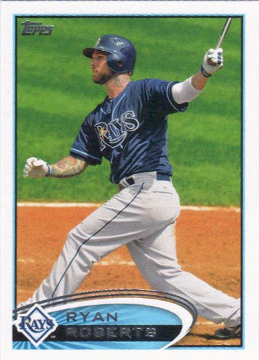 Ryan Roberts 2012 Topps Update #US307 Tampa Bay Rays Baseball Card