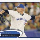 Ricky Romero 2012 Topps #594 Toronto Blue Jays Baseball Card
