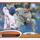 Ryan Theriot 2012 Topps Update #316 San Francisco Giants Baseball Card