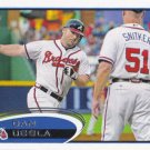 Dan Uggla 2012 Topps #565 Atlanta Braves Baseball Card