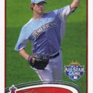 C.J. Wilson 2012 Topps Update #US50 Los Angeles Angels Baseball Card