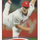 Vance Worley 2012 Topps #307 Philadelphia Phillies Baseball Card