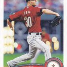 J.A. Happ 2011 Topps #499 Houston Astros Baseball Card