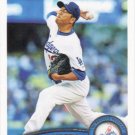 Hiroki Kuroda 2011 Topps #367 Los Angeles Dodgers Baseball Card