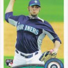 Josh Lueke 2011 Topps Rookie #618 Seattle Mariners Baseball Card