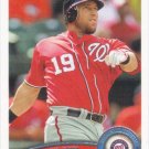 Laynce Nix 2011 Topps Update #US284 Washington Nationals Baseball Card