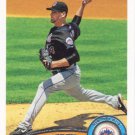 Mike Pelfrey 2011 Topps #542 New York Mets Baseball Card