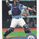 Kelly Shoppach 2011 Topps #514 Tampa Bay Rays Baseball Card