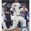 Ruben Tejada 2011 Topps #625 New York Mets Baseball Card