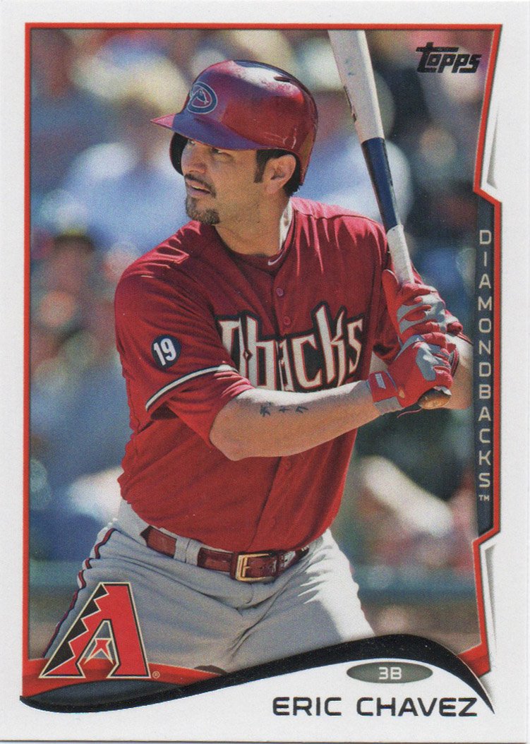 Eric Chavez 2014 Topps Update #US-158 Arizona Diamondbacks Baseball Card