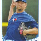 Josh Johnson 2013 Topps #473 Toronto Blue Jays Baseball Card