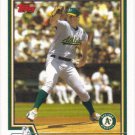 Barry Zito 2004 Topps #550 Oakland Athletics Baseball Card