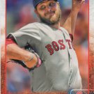 Wade Miley 2015 Topps #601 Boston Red Sox Baseball Card