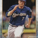 Mark Reynolds 2015 Topps #291 Milwaukee Brewers Baseball Card Mark Reynolds 2015 Topps #291 Milwaukee Brewers Baseball Card