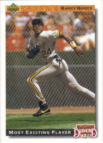 Barry Bonds 1992 Upper Deck #721 Pittsburgh Pirates Baseball Card