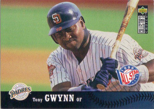 Tony Gwynn 1997 Upper Deck Collector's Choice #210 San Diego