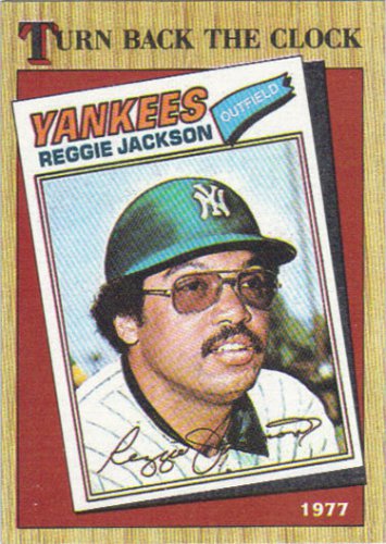 Reggie Jackson 1987 Topps #312 New York Yankees Baseball Card