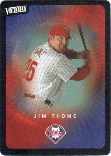 Jim Thome 2003 Upper Deck Victory #71 Philadelphia Phillies Baseball Card