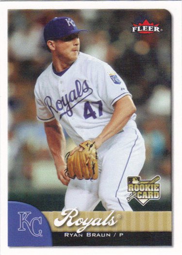 Ryan Braun 2007 Topps Rookie Card