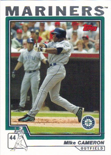 Mike Cameron 2004 Topps #156 Seattle Mariners Baseball Card
