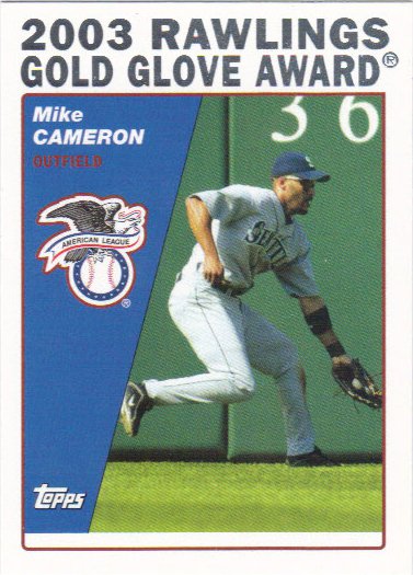 Mike Cameron 2004 Topps #702 Seattle Mariners Baseball Card