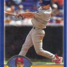 J.D. Drew 2003 Topps #624 St. Louis Cardinals Baseball Card