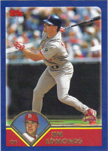 Jim Edmonds 2003 Topps #461 St. Louis Cardinals Baseball Card