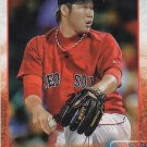 Junichi Tazawa 2015 Topps #458 Boston Red Sox Baseball Card
