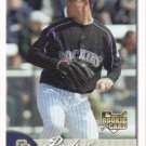 Justin Hampson 2007 Fleer Rookie #337 San Diego Padres Baseball Card