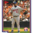 Livan Hernandez 2004 Topps #418 Montreal Expos Baseball Card