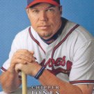 Chipper Jones 2008 Upper Deck First Edition #305 Atlanta Braves Baseball Card
