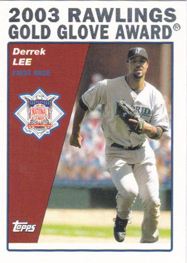 Derrek Lee 2004 Topps #707 Florida Marlins Baseball Card