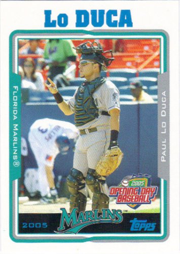 Paul Lo Duca 2005 Topps Opening Day #104 Florida Marlins Baseball Card