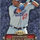 James Loney 2007 Fleer 'Rookie Sensations' #JL Los Angeles Dodgers Baseball Card