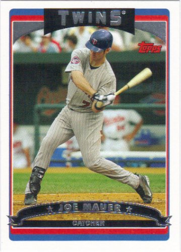 Joe Mauer 2006 Topps #55 Minnesota Twins Baseball Card