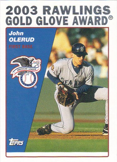 John Olerud 2004 Topps #698 Seattle Mariners Baseball Card