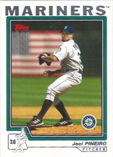 Joel Pineiro 2004 Topps #423 Seattle Mariners Baseball Card