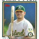 Omar Quintanilla 2004 Topps Rookie #677 Oakland Athletics Baseball Card