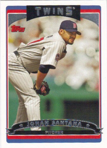 Johan Santana 2006 Topps #468 Minnesota Twins Baseball Card