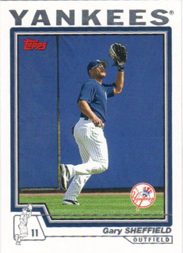 Gary Sheffield 2004 Topps #370 New York Yankees Baseball Card