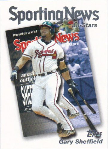 Gary Sheffield 2004 Topps #724 Atlanta Braves Baseball Card