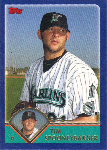Tim Spooneybarger 2003 Topps #446 Florida Marlins Baseball Card