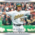 Nick Swisher 2007 Upper Deck #182 Oakland Athletics Baseball Card